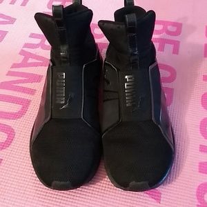 Black Puma Fierce Sneakers
